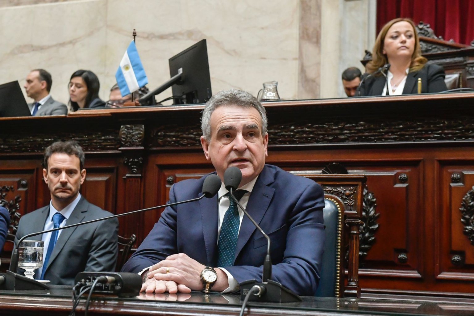 Jefe de Gabinete de la Nación (ARG) Agustín Rossi 