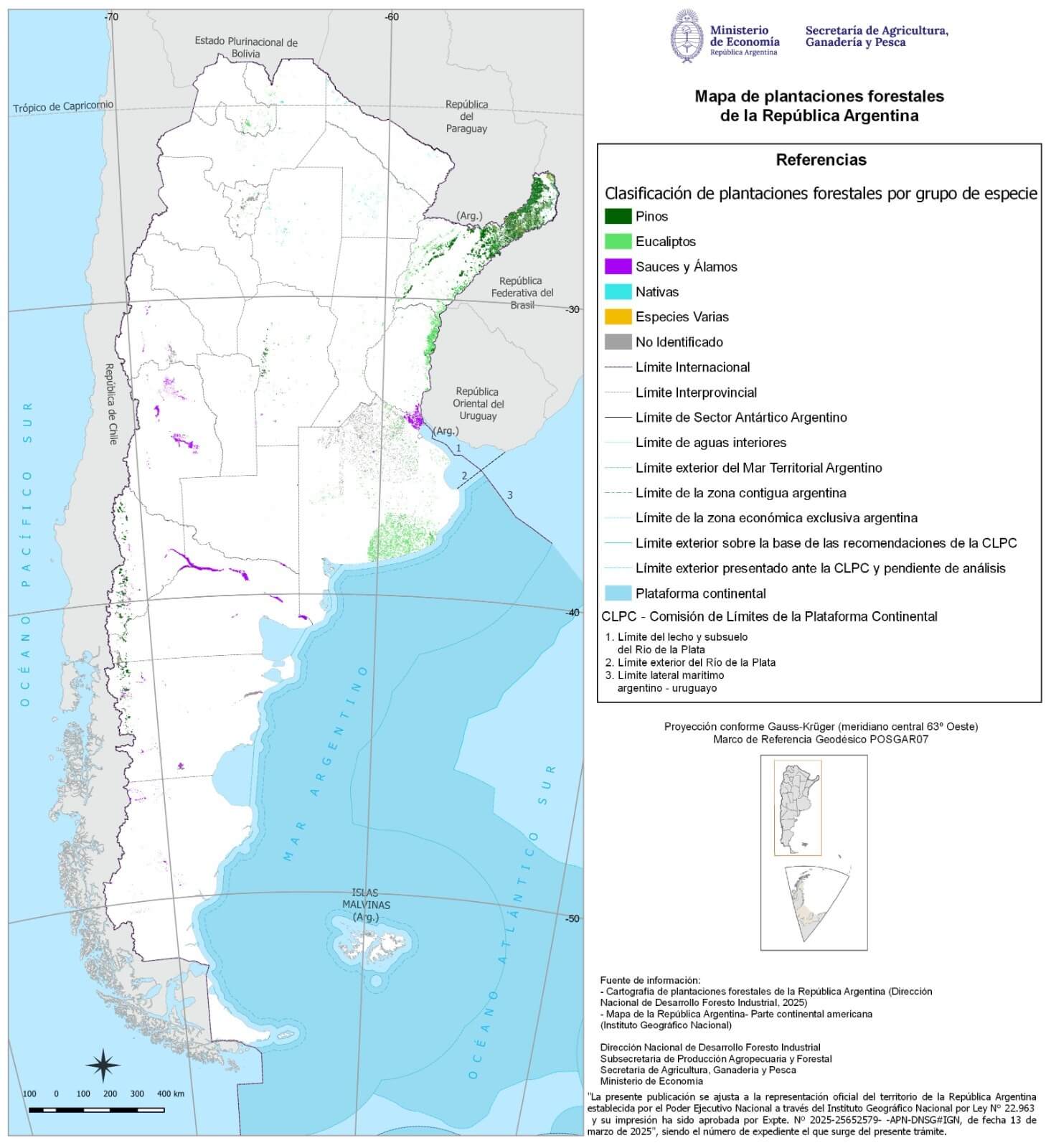 Plantaciones Forestales en Argentina aumentaron